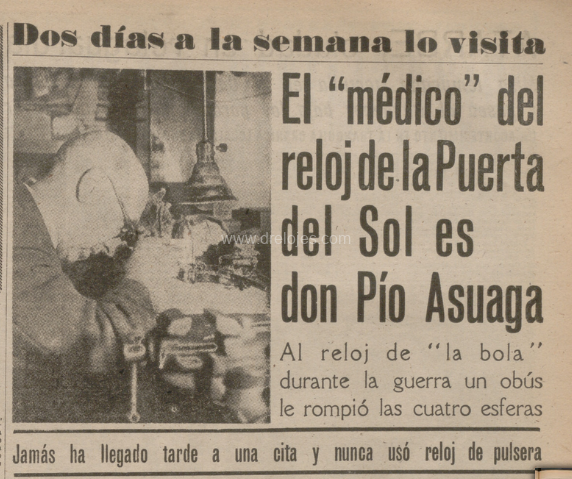 Relojero don Pío ASuaga