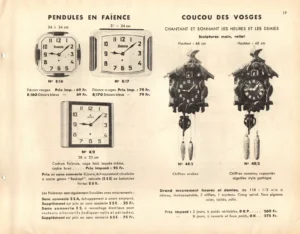 Relojería francesa Vedette